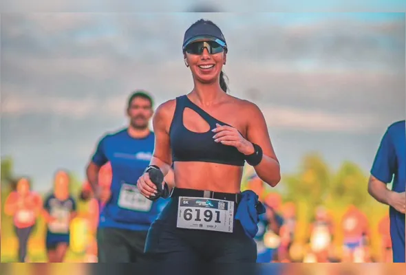 Bárbara Bernabé coleciona momentos, histórias e medalhas na corrida