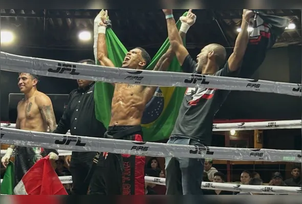Yuri enfrentou o mexicano “El Pitufo” Yanez, em Atizapán de Zaragoza, e venceu por decisão unânime após cinco rounds