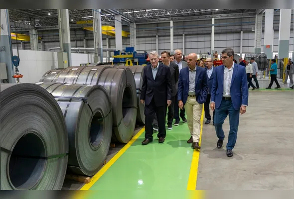 Imagem ilustrativa da imagem Nova fábrica na Serra mira produção de 200 mil toneladas de aço por ano
