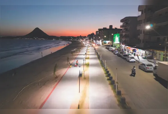Orla de Piúma, no litoral Sul do Espírito Santo. Cidade virou destino preferencial para famílias, segundo estudo