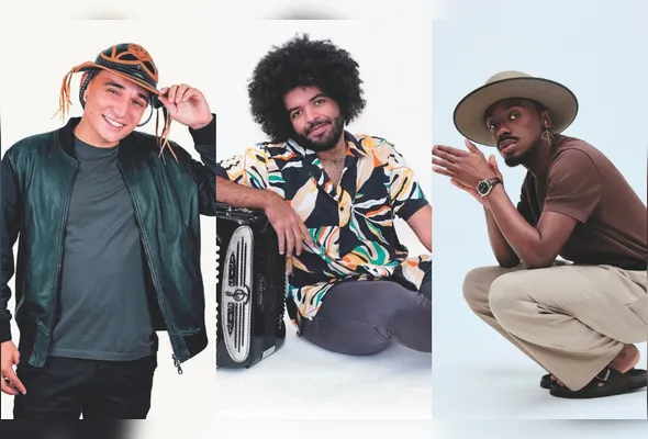 João Gomes, Mestrinho e Jota.pê levam 
o projeto “Dominguinho” para Guarapari 
no 1º dia do ano