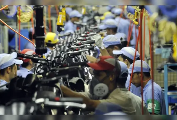 Imagem ilustrativa da imagem Produção de motos no Brasil cresce e tem melhor setembro desde 2011
