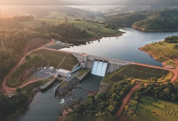 Projeção da usina: capacidade para produzir energia equivalente ao consumo de cerca de 12 mil residências