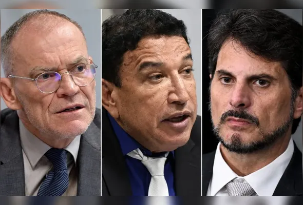 Fabiano Contarato (PT), Magno Malta (PL) e Marcos do Val (Avante), foram favoráveis à PEC