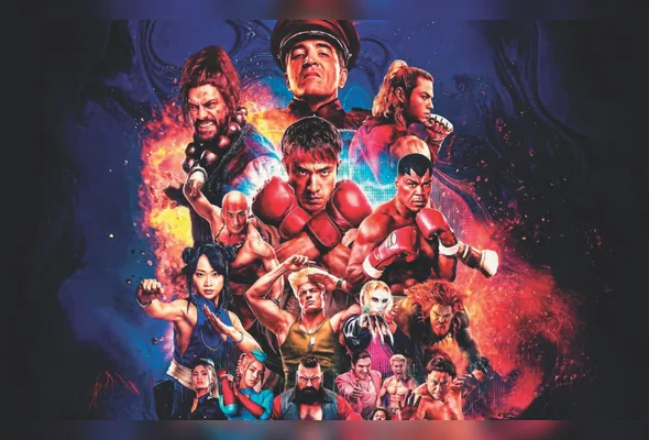 Elenco de “Street Fighter”: produção priorizou a preparação física dos atores e o uso reduzido de dublês