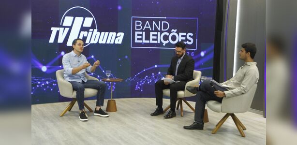 Em sabatina na TV Tribuna/Band, Pazolini diz que quer segurança ...