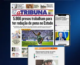 Imagem ilustrativa da imagem Confira os destaques do jornal A Tribuna desta segunda-feira