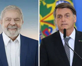 Imagem ilustrativa da imagem IPEC: Lula tem 52% dos votos válidos no 1º turno e Bolsonaro, 34%
