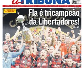 Imagem ilustrativa da imagem Confira os destaques do Jornal A Tribuna deste domingo