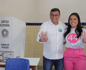 Imagem ilustrativa da imagem Wilson Lima é reeleito governador do Amazonas