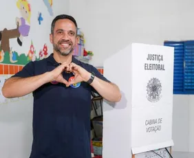 Imagem ilustrativa da imagem Alagoas: Paulo Dantas é reeleito governador do estado
