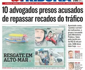 Imagem ilustrativa da imagem Confira os destaques do Jornal A Tribuna deste sábado