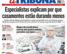 Imagem ilustrativa da imagem Confira os destaques do Jornal A Tribuna deste domingo