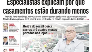 Imagem ilustrativa da imagem Confira os destaques do Jornal A Tribuna deste domingo