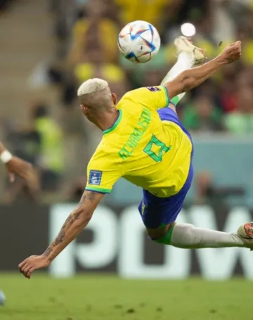 Imagem ilustrativa da imagem Saiba como votar no gol do capixaba Richarlison em enquete da Fifa