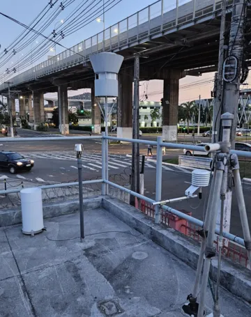 Imagem ilustrativa da imagem Três novas estações vão monitorar o ar da Grande Vitória