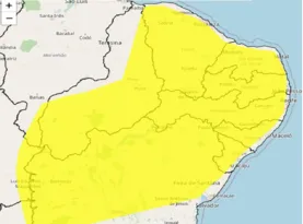 Imagem ilustrativa da imagem Alerta agora é para "perigo potencial" de ventos costeiros em 23 cidades do Estado