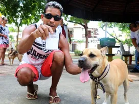 Imagem ilustrativa da imagem Um sábado de ação de conscientização e vacinação contra raiva no Recife