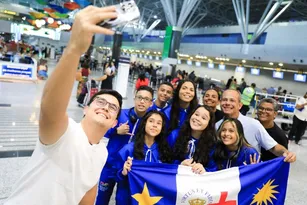 Imagem ilustrativa da imagem Premiados na Olimpíada de Matemática do Recife 2024 embarcam para os EUA