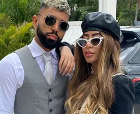 Imagem ilustrativa da imagem Gabigol fala sobre rumores de término com a namorada e nega traição: 'mentiras'