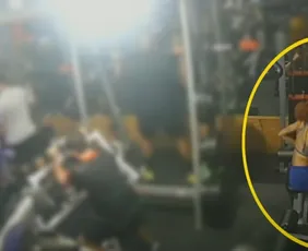 Imagem ilustrativa da imagem Mulher passa mal e morre em academia no RJ; Veja vídeo