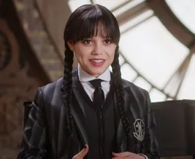 Imagem ilustrativa da imagem Netflix divulga vídeo inédito de bastidores da segunda temporada de 'Wandinha'