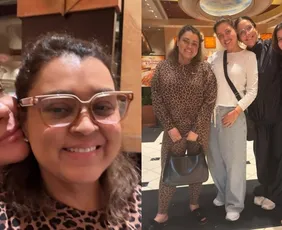 Imagem ilustrativa da imagem Preta Gil recebe visita de Ivete Sangalo em meio a tratamento de câncer nos EUA