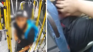Imagem ilustrativa da imagem Polícia divulga imagens de grupo que atirou em passageira de ônibus na Serra