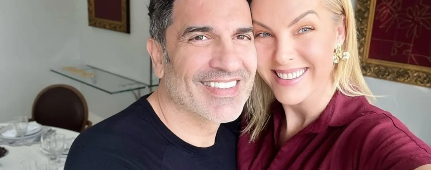 Imagem ilustrativa da imagem Edu Guedes tem alta do hospital 10 dias antes do previsto; Ana Hickmann comemora