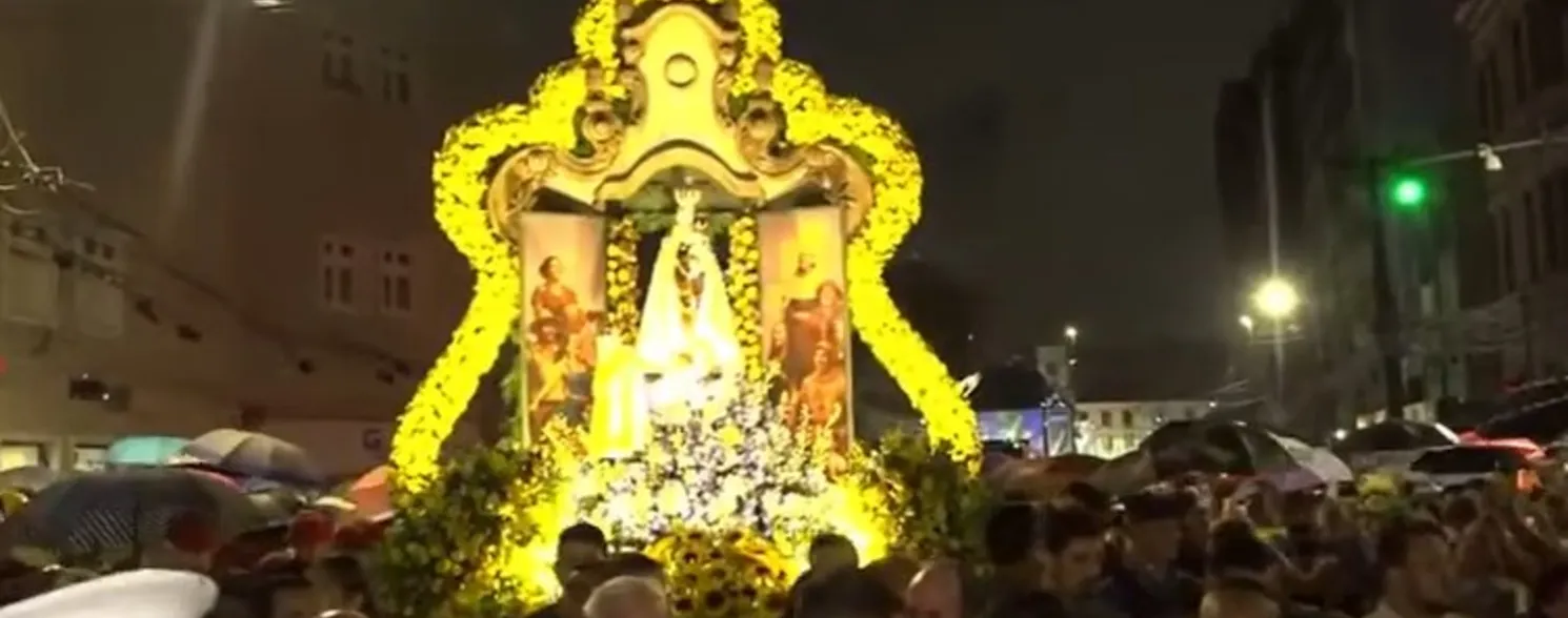 Imagem ilustrativa da imagem Festa para Nossa Senhora do Carmo se despede com fé e emoção dos devotos
