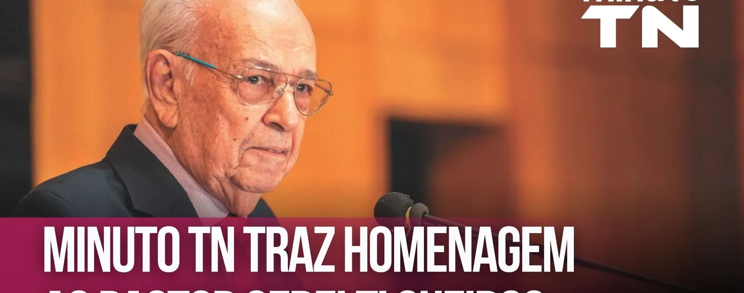Imagem ilustrativa da imagem Minuto TN traz homenagem ao Pastor Gedelti Gueiros