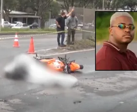 Imagem ilustrativa da imagem Acidente mata motociclista de 21 anos e interdita pista da BR-101 na Serra
