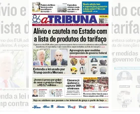 Imagem ilustrativa da imagem Confira os destaques do jornal A Tribuna desta quinta-feira