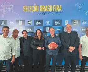 Imagem ilustrativa da imagem Guarapari será a casa da Seleção Brasileira de Basquete em agosto