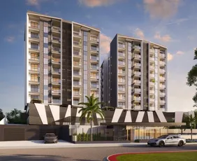 Imagem ilustrativa da imagem Novos prédios com apartamentos de dois quartos em Jardim Camburi