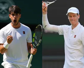 Imagem ilustrativa da imagem Sinner x Alcaraz: astros consolidam rivalidade na final de Wimbledon