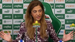 Imagem ilustrativa da imagem Leila Pereira viraliza com frases marcantes durante julgamento de Dudu. Veja vídeo