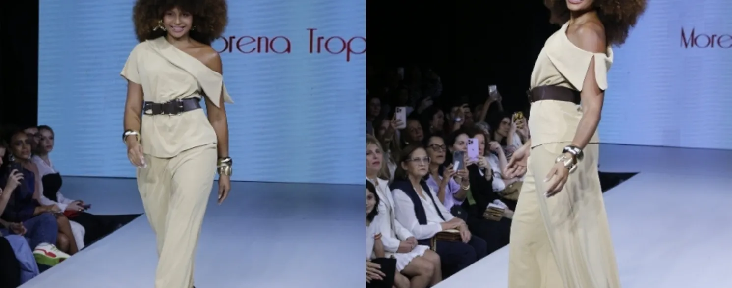 Imagem ilustrativa da imagem Criações de capixabas brilham na passarela da ES Fashion
