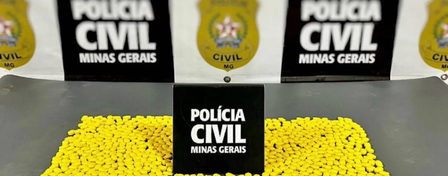 Imagem ilustrativa da imagem Polícia apreende mil comprimidos de droga que pode causar psicose permanente