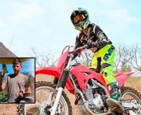 Imagem ilustrativa da imagem Adolescente morre após acidente em evento de motocross no ES