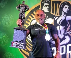 Imagem ilustrativa da imagem Capixaba é campeão Sul-Americano de Fisiculturismo