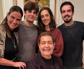 Imagem ilustrativa da imagem Como família lida com problemas de saúde de Faustão