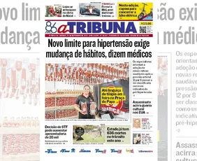 Imagem ilustrativa da imagem Confira os destaques do jornal A Tribuna deste sábado