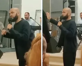 Imagem ilustrativa da imagem Daniel Alves faz discurso em igreja evangélica na Espanha e diz que é 'prova da fé'