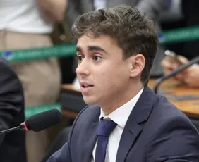 Imagem ilustrativa da imagem Estudante preso no ES por ameaçar Nikolas Ferreira de morte assina termo e é solto