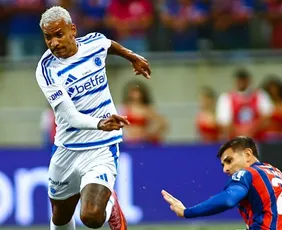 Imagem ilustrativa da imagem Gabigol decide, Cruzeiro vence o Bahia e toma a vice-liderança do Palmeiras