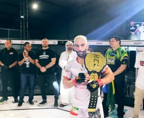 Imagem ilustrativa da imagem Iraniano é campeão do Haidar Champion Combat, em Viana
