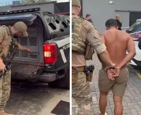 Imagem ilustrativa da imagem Líder do tráfico em Vila Velha é preso após sequestrar mulher