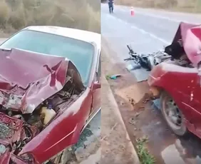 Imagem ilustrativa da imagem Motociclista morre e condutor de carro foge após acidente na BR-262 no ES