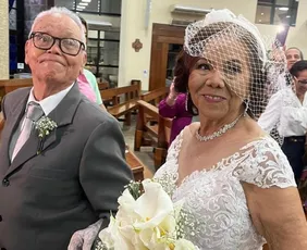 Imagem ilustrativa da imagem Nova chance para o amor depois dos 80: conheça o casal Lia e João